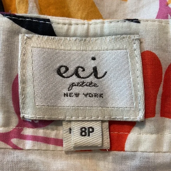 [ ECI ] Floral Skirt Size 8P - Picture 7 of 8